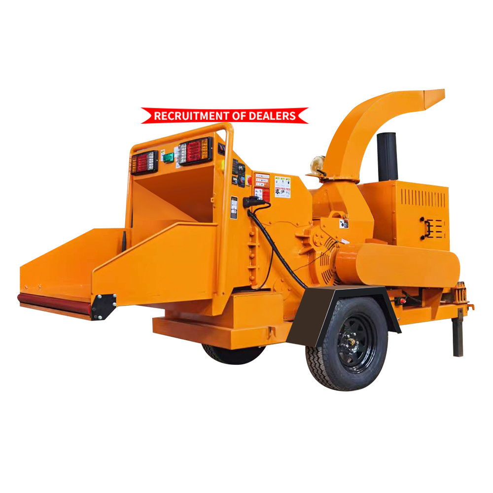 VOL-6130 diesel wood shredder gasoline log splitter hydraulic firewood processor