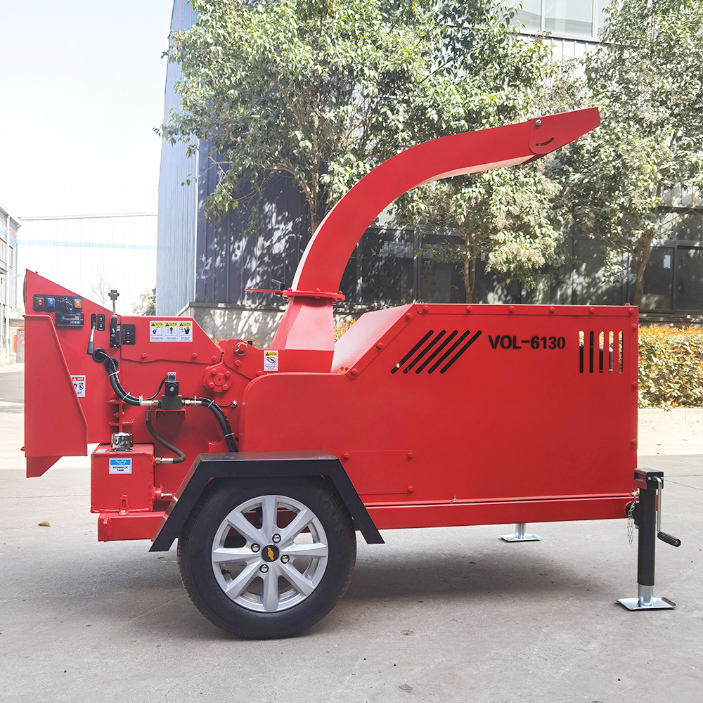 15HP 420cc Gasoline Engine Powered ATV Drum Wood Chipper Shredder Machine/Wood Chipper