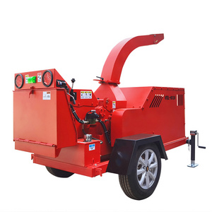 China 6 inch Diesel Wood Chipper Retail Industrial Wood Chipper Forestry Wood Chipper For Sale