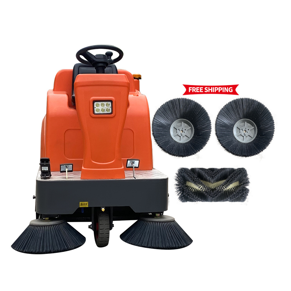 Electric Automatic Road Sweeper Energy Saving  Road Sweeper Cleaning  Street Sweeping Machine