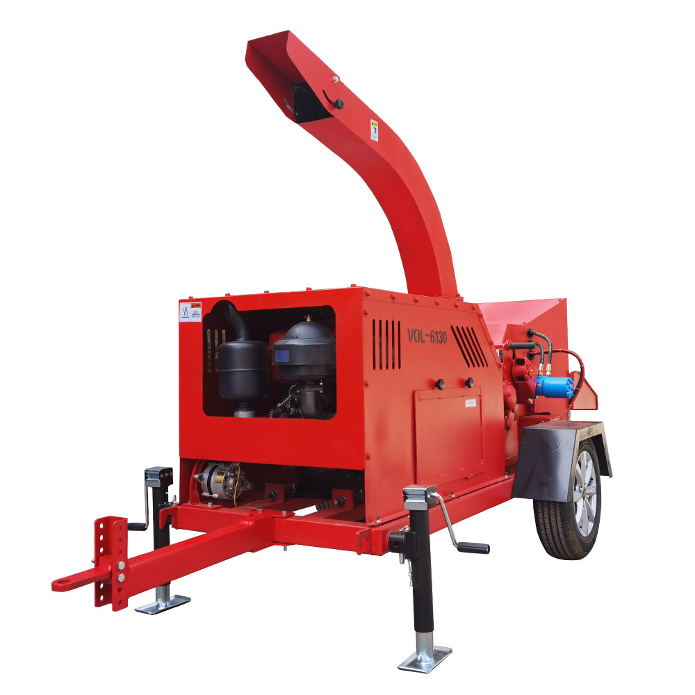 6 inch Wood Chipper Retail Diesel Wood Chipper Mobile Garden Wood Chipper Shredder For Sale