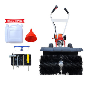 High quality professional artificial grass sweeper machine electric power lawn grass sweeper