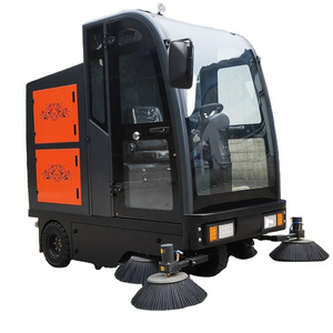 VOL-2100 Electronic Industry Four Wheel Steering Road Sweeper Cleaning Machine Tractor Mounted Road Sweeper