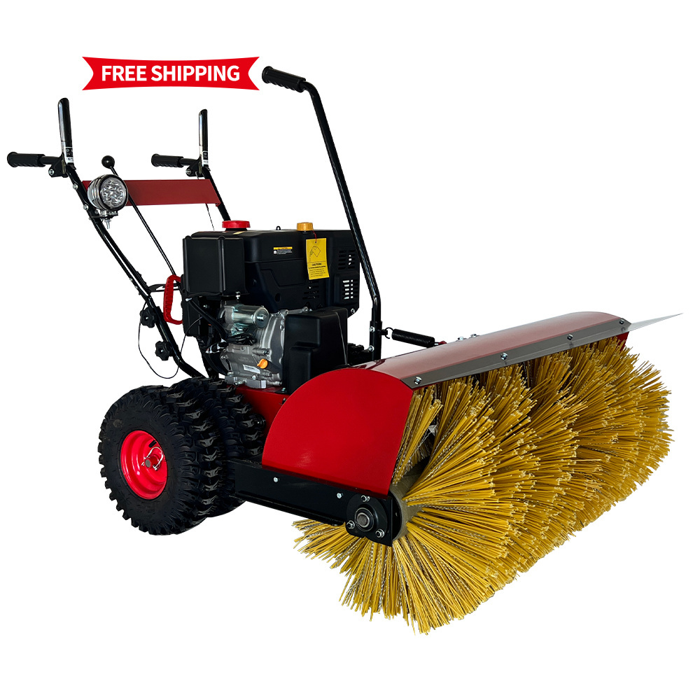 6.5HP small and light type snow ploughs snow sweeping  machine throwers snow plow