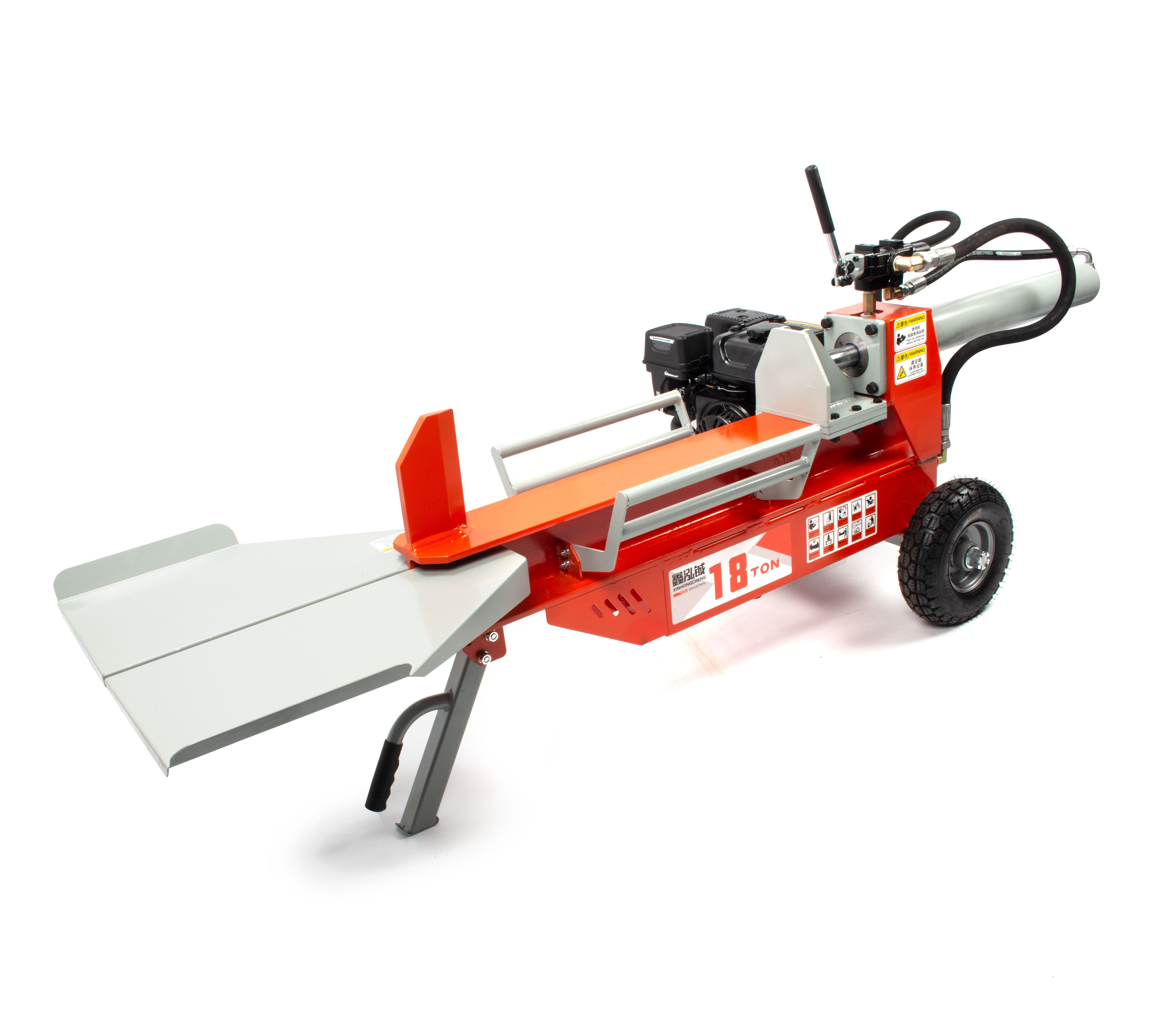 Petrol Log Splitter 18 Ton Log Splitter Forest Firewood Processor Hydraulic Log Splitter For Sale