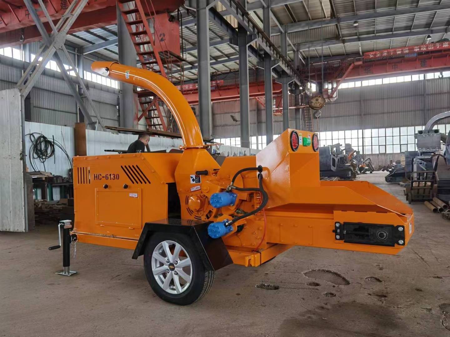 Forestry Machinery Heavy Duty Industrial Wood Chipper Shredder Chipping Machine shredder drum wood chipper machine