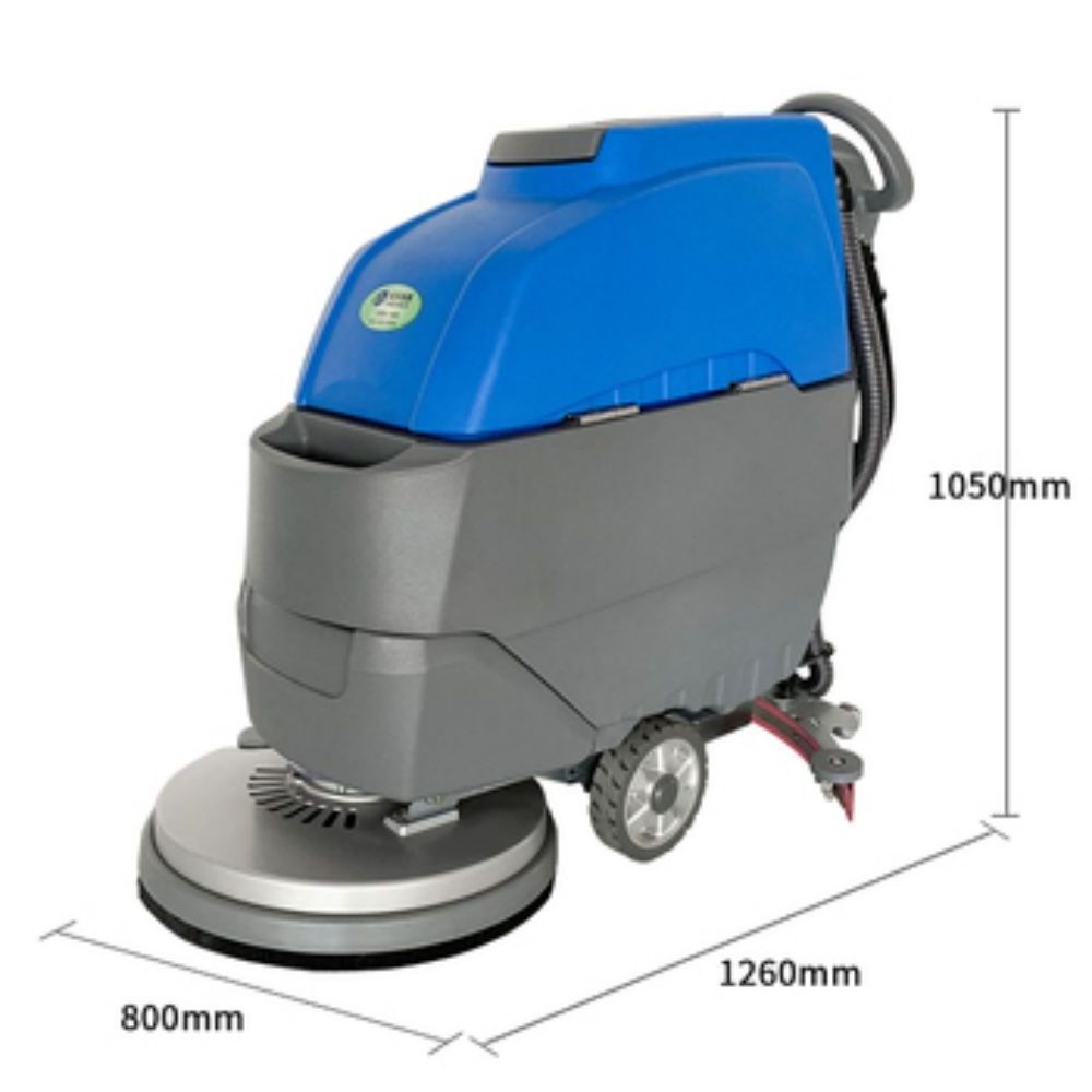 Commercial Floor Cleaning Machine Industrial Floor Scrubber Hand Push Floor Scrubber With Ce