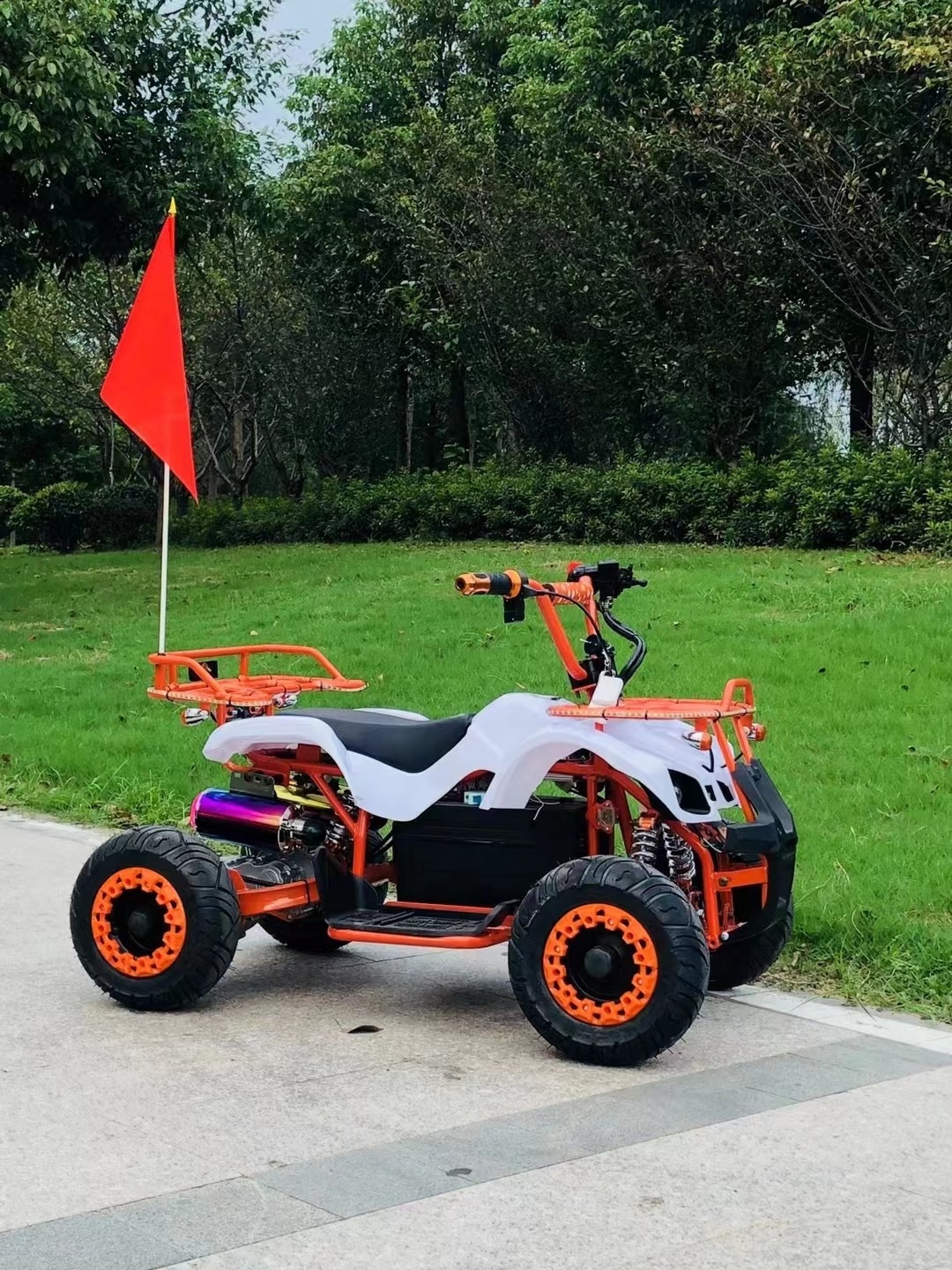 Shaft Drive electric atv quad bike electric four wheeler ATV bike 1200w 48v for kids