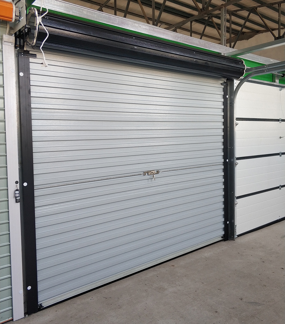 Factory Automatic Commercial Industrial Store Door steel Cabinet Security Roller Shutter For Door