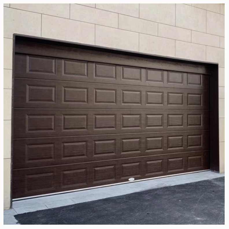 Automatic smart modern remote control Insulated 16X8 Double Garage Doors