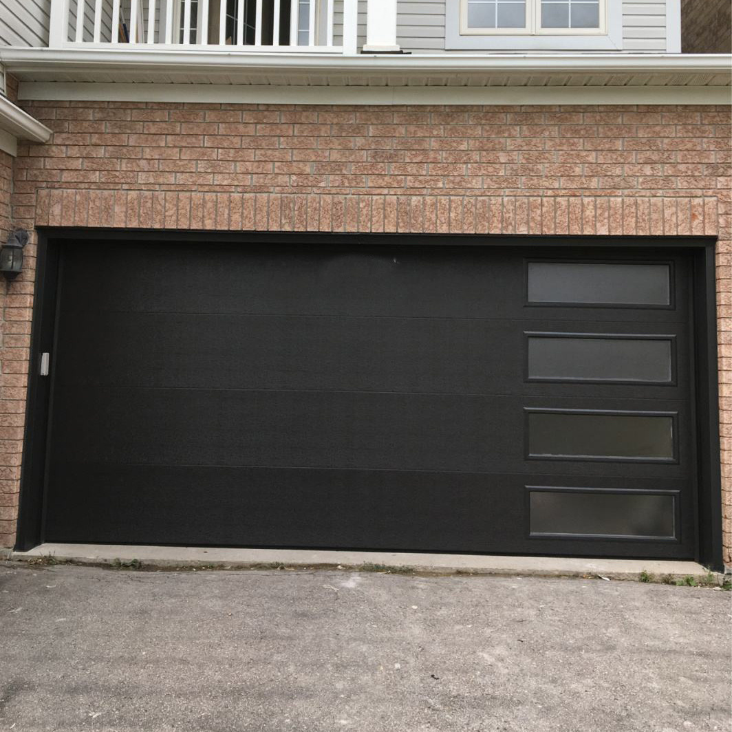 Automatic smart modern remote control Insulated 16X8 Double Garage Doors