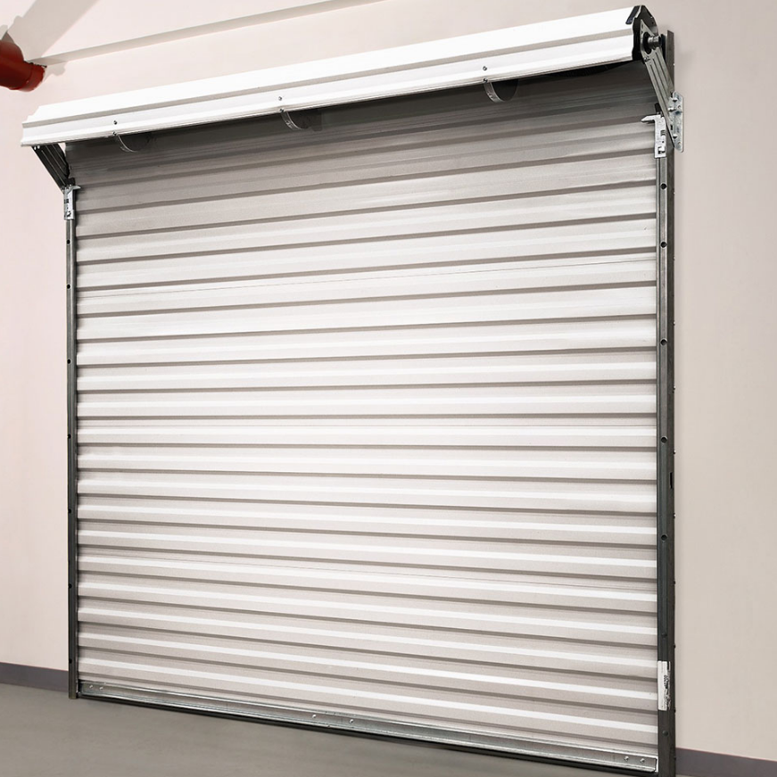 Factory Security Exterior Steel Turbine Wholesale Rolling Single Sliding Shutter Doors