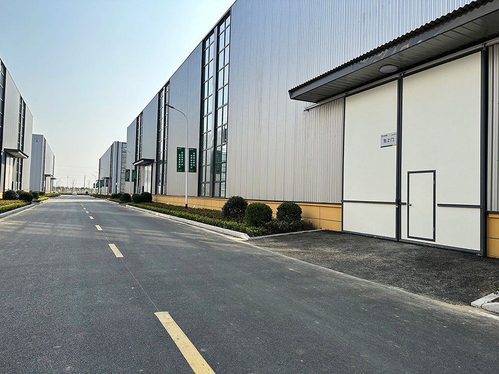 Industrial Warehouse Factory Exterior Aluminum Frame Sliding Door