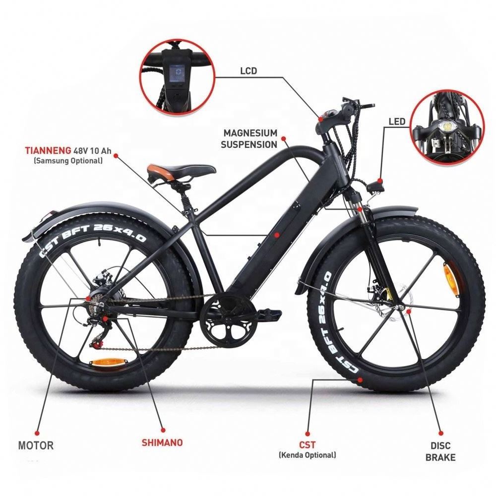 Factory Supply China Factory Price Electric Fat Tire Bike Sidecar