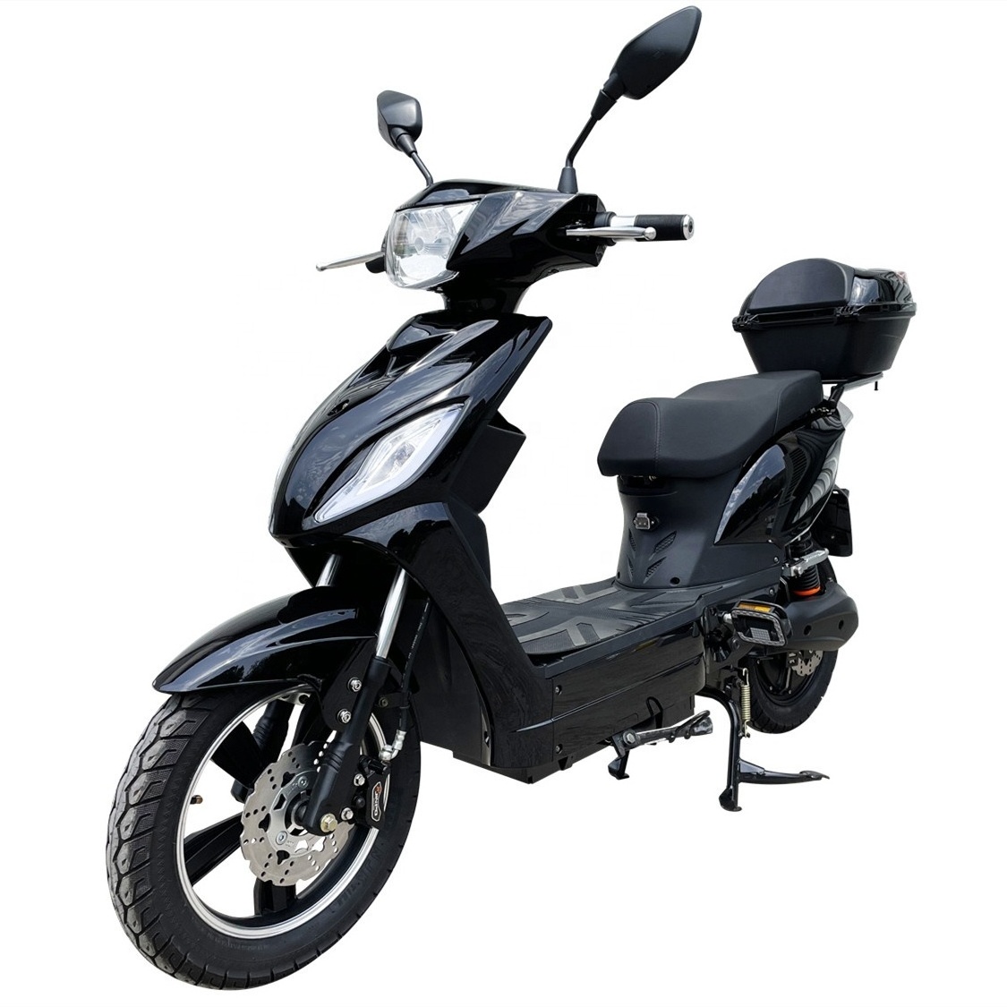 Europe's Best Selling 48V 500W 1000W Pedal Assist Electric Scooter Adult Motorcycle Moped 60km Range per Full Color Display