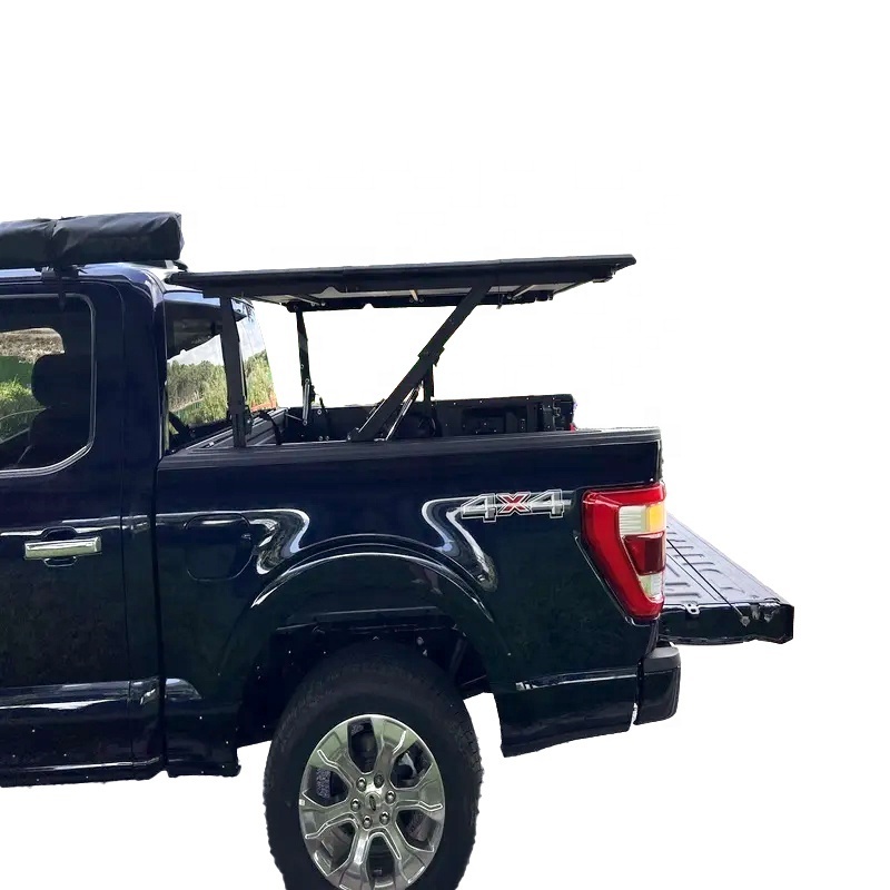 truck bed cover ford f150 accessories vehicles camping Folding Lift-up tri-fold bed cover For Ford F Series F150