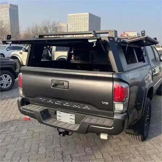 High-quality Truck Bed Covers Toyota Hard Cover Pickups Camper Truck Canopy for Toyota Hilux Tacoma 2016-2023