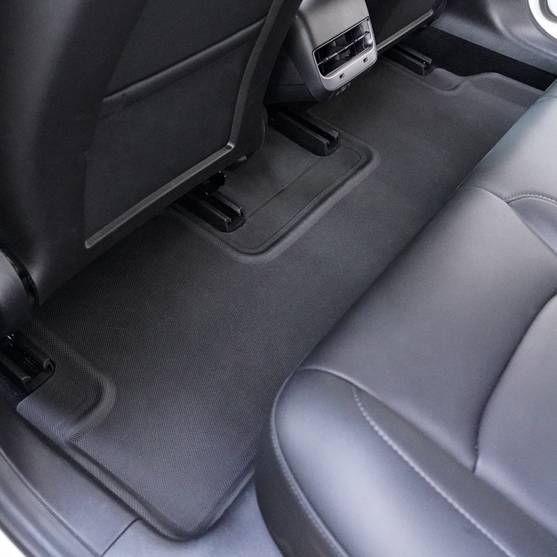 Waterproof, Kick And Scratch Resistant Car Floor TPR Mats Wholesale Price For Tesla Model 3 other exterior accessories