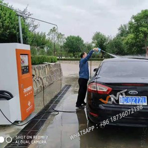 2.2kw Vending Car Wash Machine Operate With Coin /card Self Service Car easy clean car wash