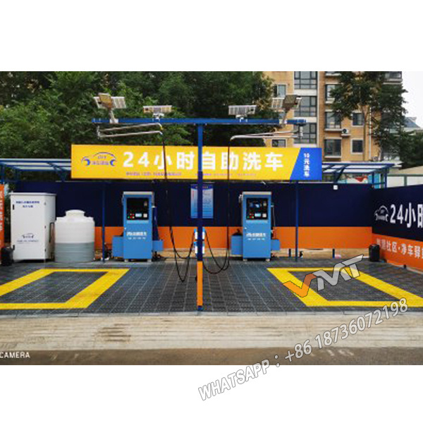 2.2kw Vending Car Wash Machine Operate With Coin /card Self Service Car easy clean car wash