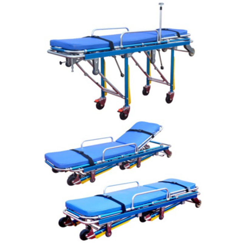 Ambulance stretcher emergency folding stretcher for hospital doctor nurse patient medical stretcher