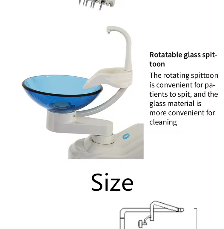 High Quality Led Light Electric Dental Chairs Unit Price of Dental bed