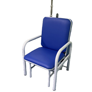 FJ-9 Hospital Patient Chair Hot Sale Hospital Furniture Medical Equipment Convertible Foldable Patient Accompany Widen Bed Chair