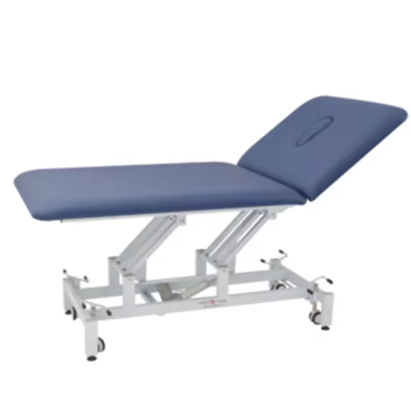 Electric 3 Section Height Back Hospital Traction Examination Table Height Adjustable Medical Physical Therapy Treat Bed