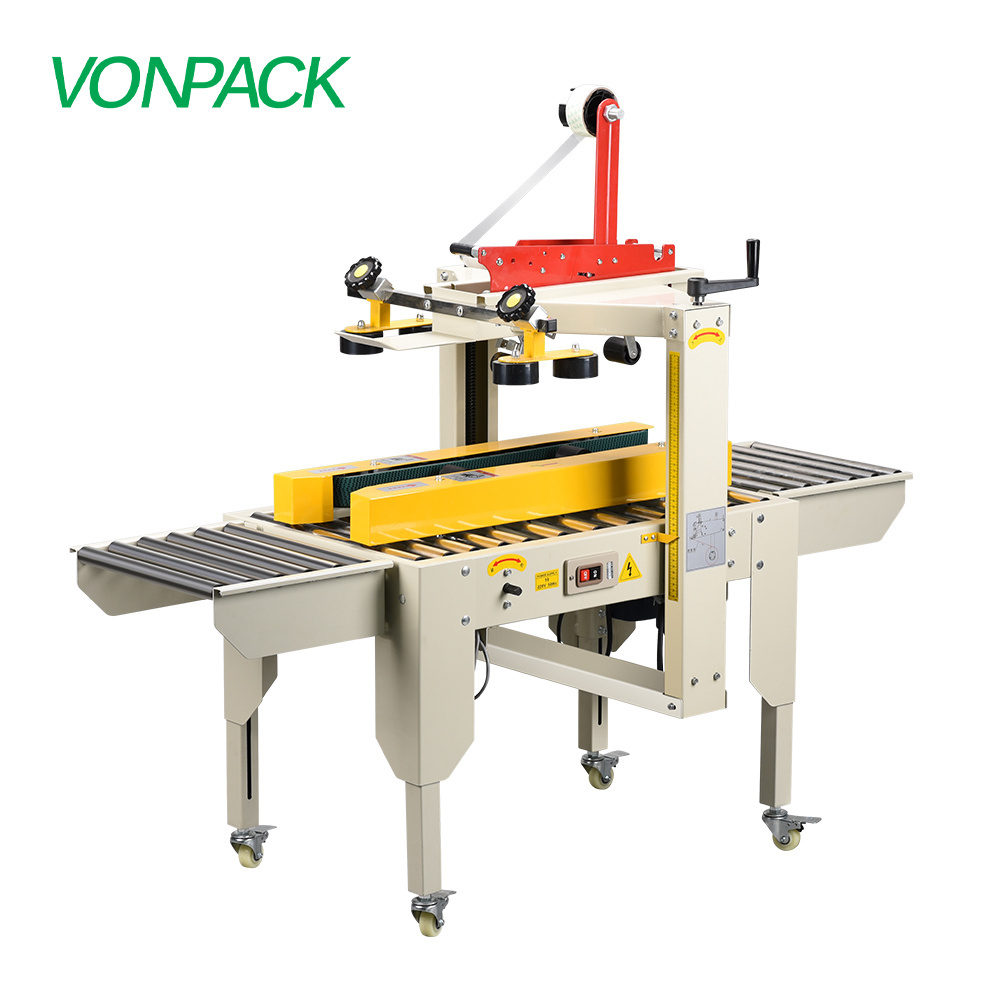 FXC4030 High Speed Automatic Large Square Food Carton Box Folding Closing Tape Packing Sealing Machine