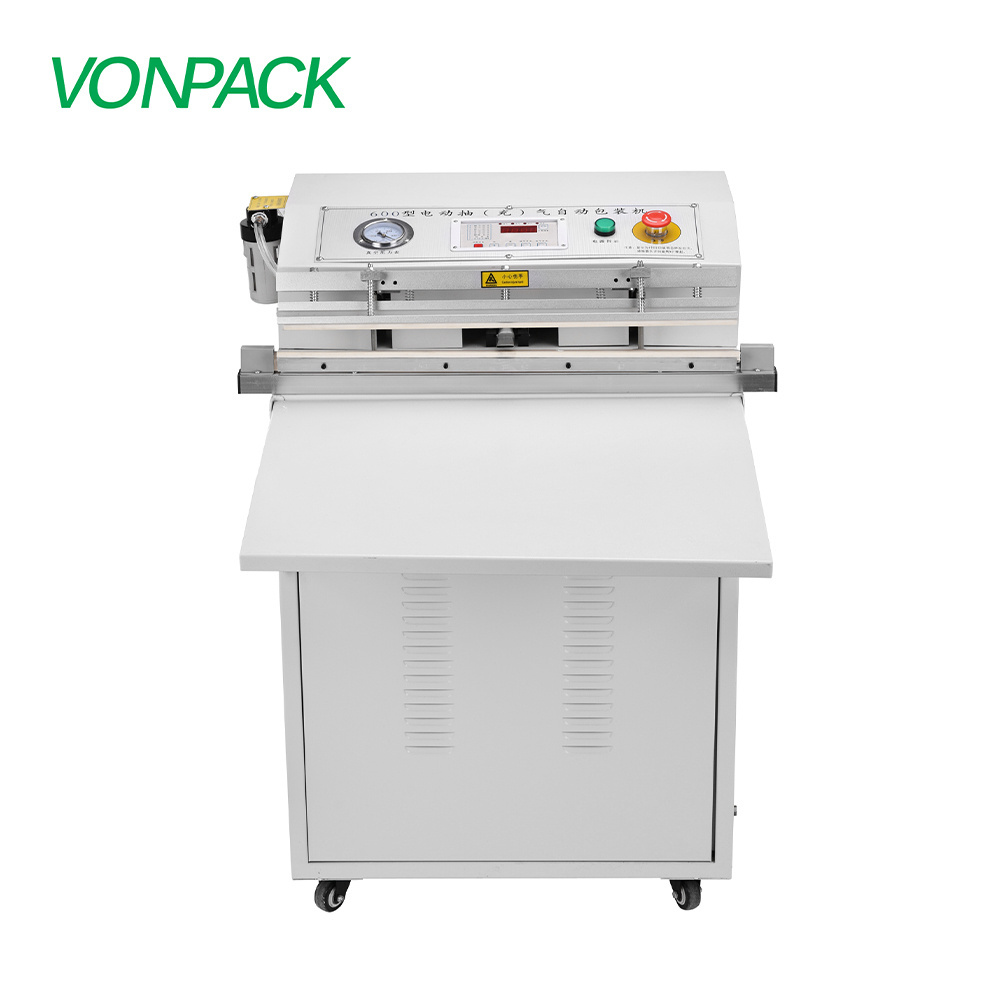 600EV External Food bag Air-exhaust Vacuum Packaging Machine Sealing Vacuum Sealer