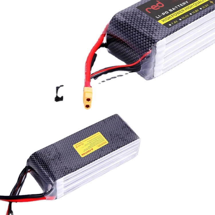 RC Airplane Micro Lipo Battery 3.7V 1S 8000mAh Lithium Pack JST Deans T plug