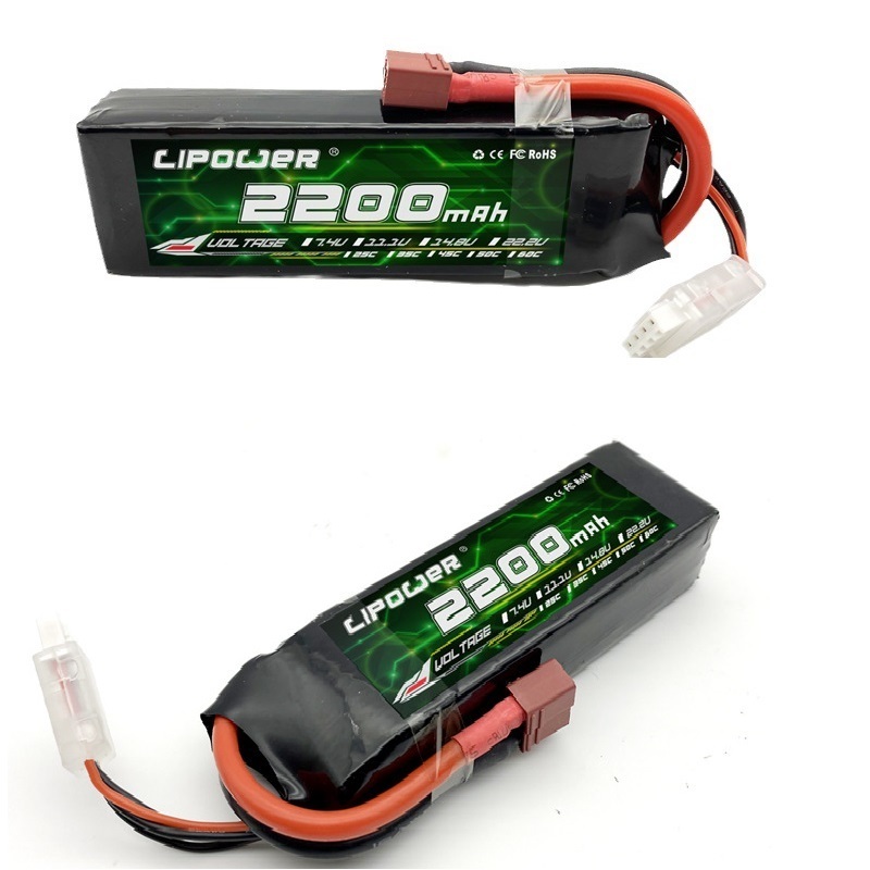 In Stocks RC Lipo Battery 2200mah 11.1v 14.8v 4S/6S 35C RC Plane Battery Free Sample for RC Truck Airplane Helicopter Boat