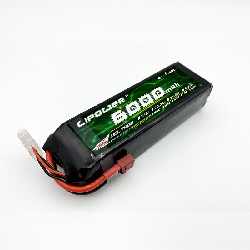 2024 New RC Lipo Battery 3000 5200 6000 7000 8000 10000 mAh 11.1v 14.6v 22.2v 3s 4s 6s 60C for 4x4 Buggy Drone UAV FPV Airplane