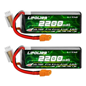 In Stocks RC Lipo Battery 2200mah 11.1v 14.8v 4S/6S 35C RC Plane Battery Free Sample for RC Truck Airplane Helicopter Boat