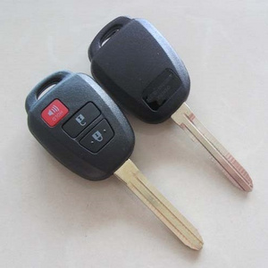 high quality To 3 button remote key fob 314.2 mhz (original master H chip)