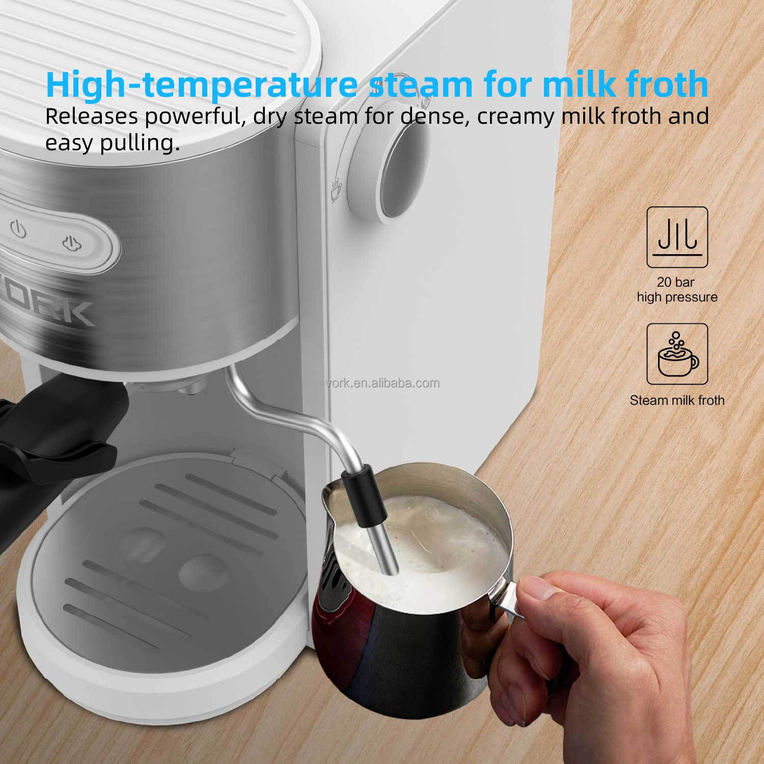 Best italian coffee makers small manual automatic espresso coffee machine for office home