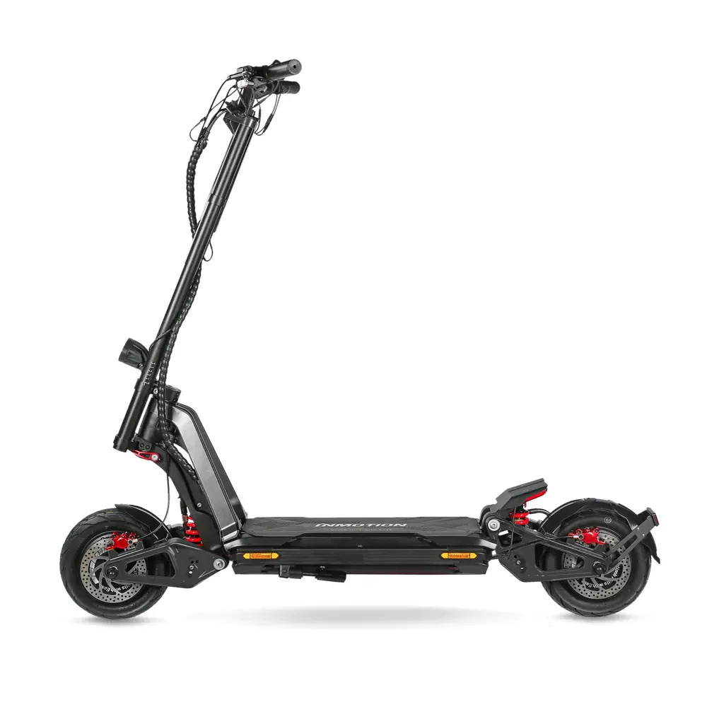 Inmotion RS Midnight Electric Scooter with Top Speed 63.3 mph (102 kph) And 40 Degree Hill Climb Capacity