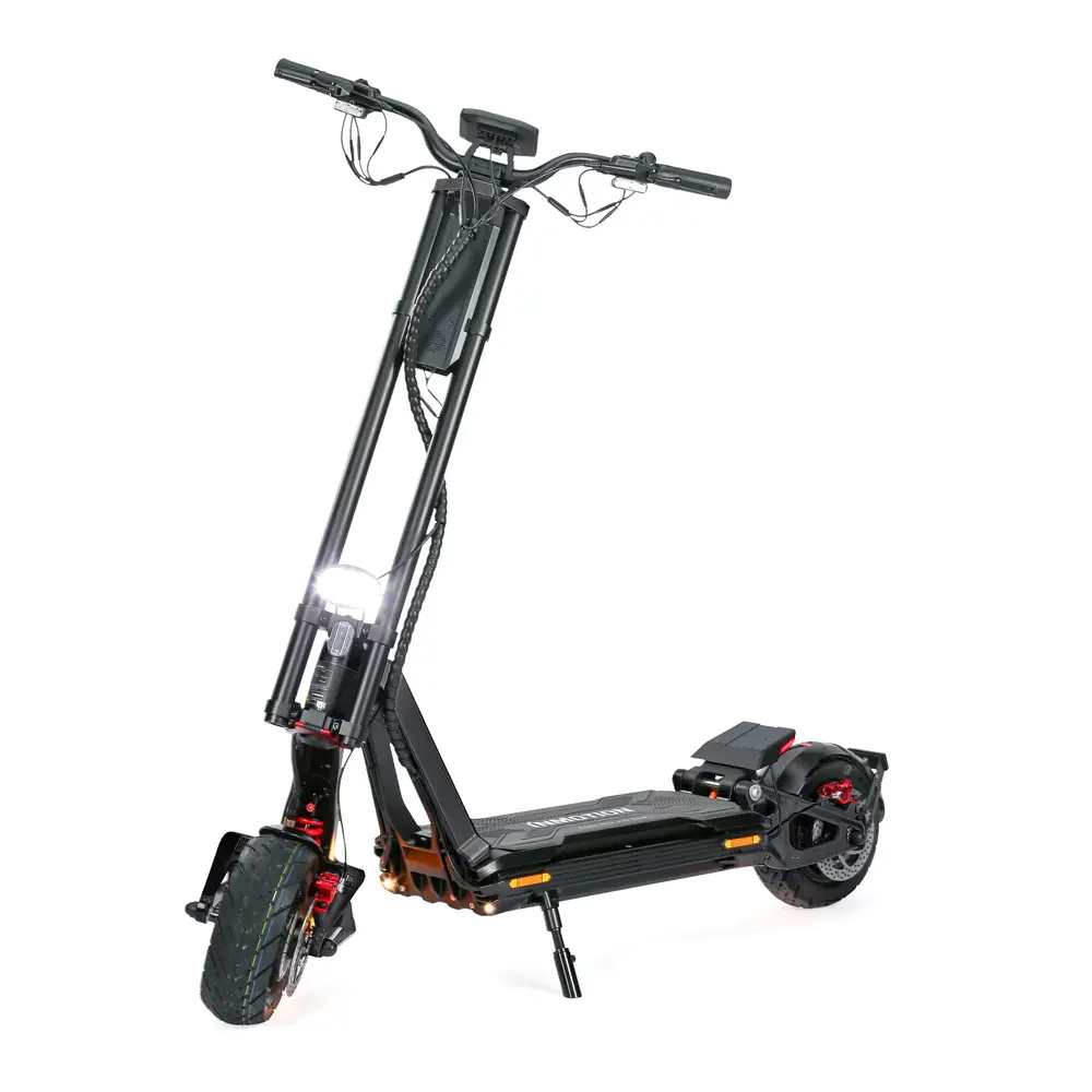 Inmotion RS Midnight Electric Scooter with Top Speed 63.3 mph (102 kph) And 40 Degree Hill Climb Capacity