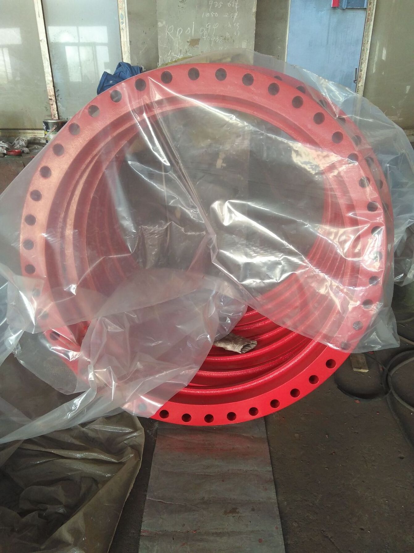 ductile cast iron backup flange