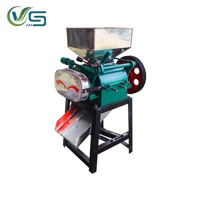 Oat flake making machine flat extruding machine corn/wheat flaking machine