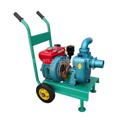 Self-priming centrifugal pump agricultural water pump, movable diesel irrigation water pump unit