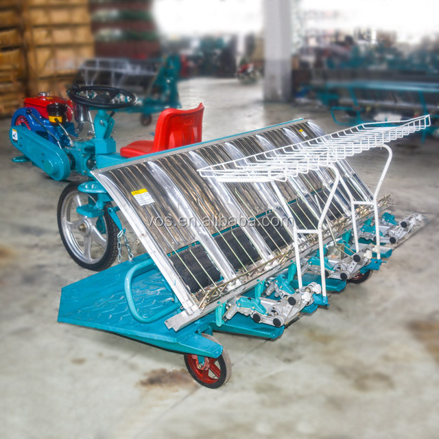 Low price factory promotion rice paddy planting machine/rice transplanter 6 row/rice seed planter