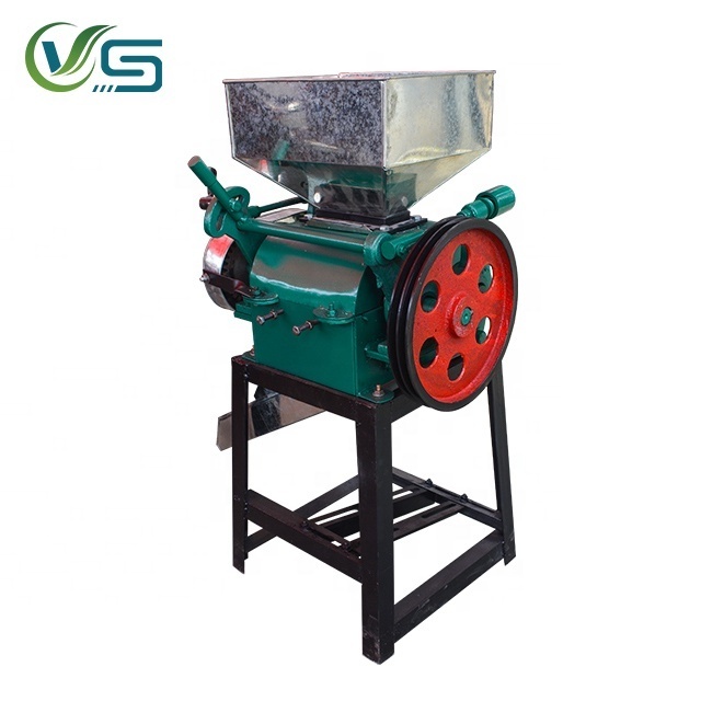 Oat flake making machine flat extruding machine corn/wheat flaking machine