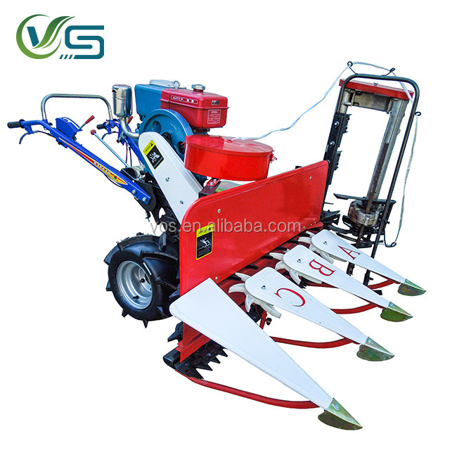 Rice and wheat harvester/wheat rice cutter harvester/wheat reaping binding machine