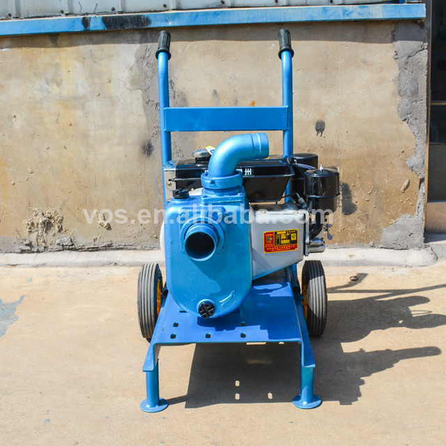 Self-priming centrifugal pump agricultural water pump, movable diesel irrigation water pump unit