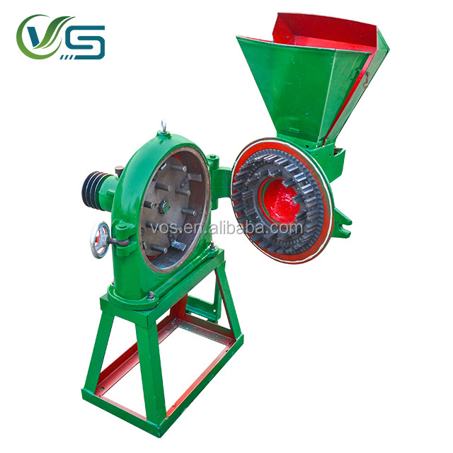 2019 hot selling disc mill pulverizer/ electric corn mill grinder/grain crusher spice crushing machine