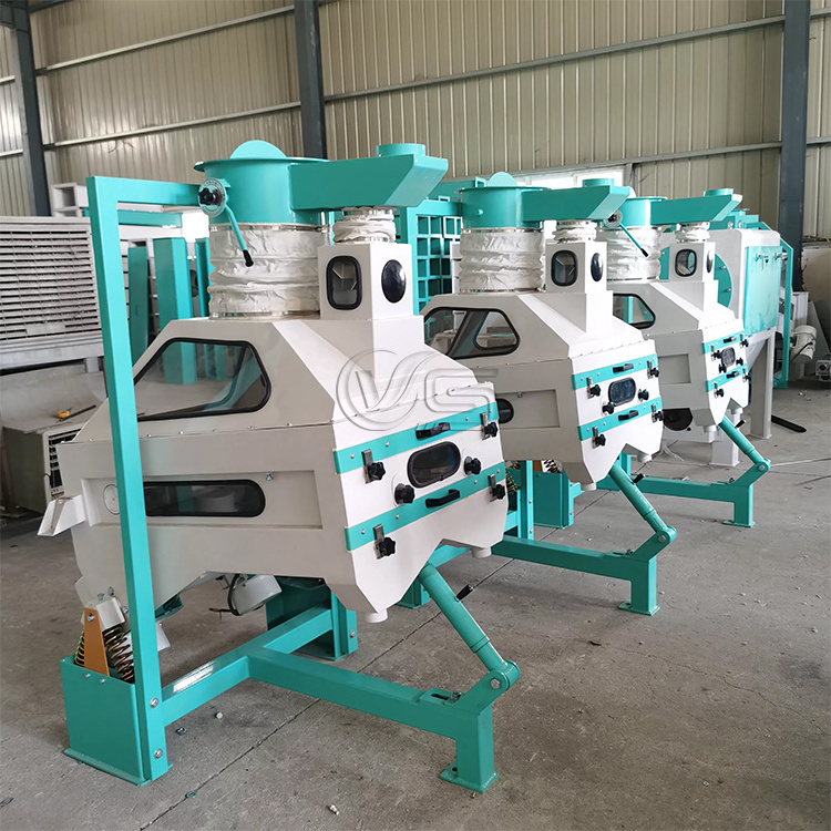 Double Layer Paddy Rice Destoner Machine Mung beans Wheat Sesame Seeds Stone Cleaning Machine