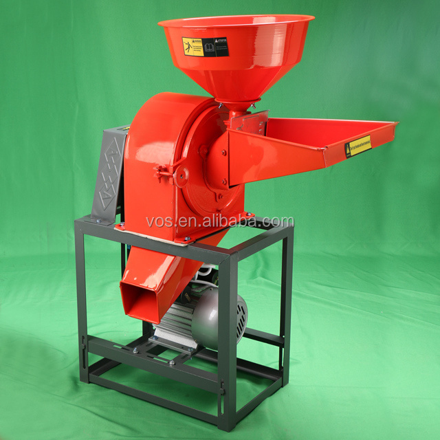 Grain processing machinery electric corn crusher, wheat soybean powder grinding machine, maize grinder