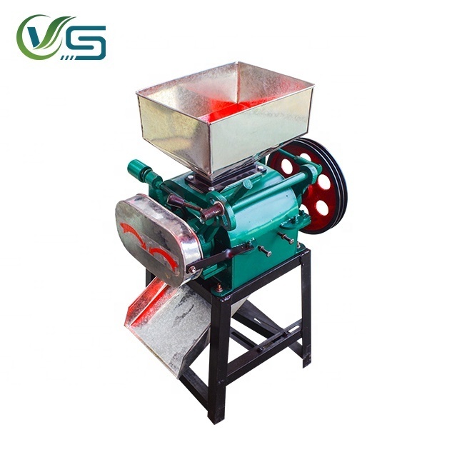 Oat flake making machine flat extruding machine corn/wheat flaking machine