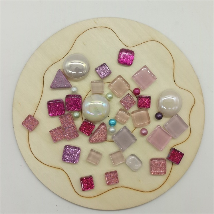 Wholesale children's mosaic craft kits colorful gems mosaics